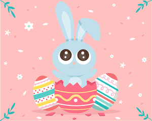 复活节 兔 鸡蛋 可爱 春 耳朵 Eastercollection